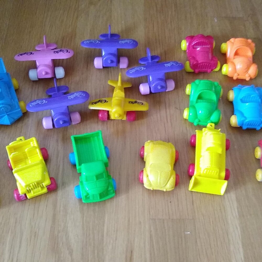 Transportation Vehicles: train, cars, trucks, Airplanes x 22